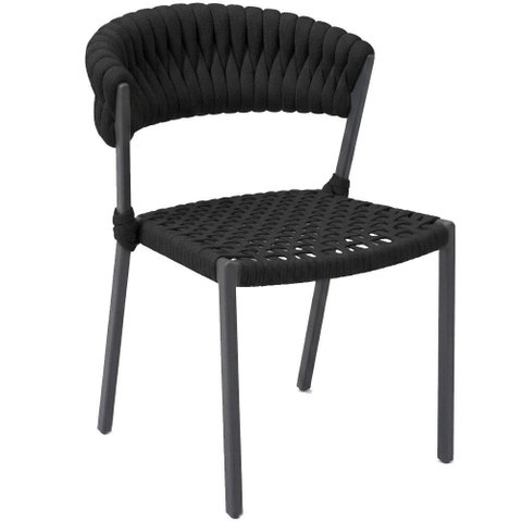 Cadeira Laguna Corda Náutica em Alumínio Área Trama