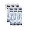 Kit 6 Silicone Adesivo Acético Multiuso Branco 280g Tekbond - 1