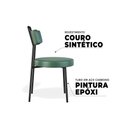 Ver mais imagens de Kit 2 Cadeiras Ster Sala de Jantar Couro Sintetíco Verde - Belliv Decor