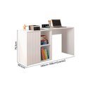 Ver imagem 4 de Mesa Escrivaninha Casal Tech C/ 1 Porta de Correr Lamina Mel/cacao - Caemmun