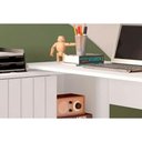 Ver imagem 7 de Mesa Escrivaninha Casal Tech C/ 1 Porta de Correr Lamina Mel/cacao - Caemmun