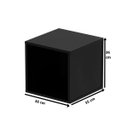 Ver imagem 3 de Nicho Para Lp Vinil em Mdf Preto Premium