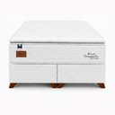 Ver imagem 5 de Cama Box Queen + Colchão Molas Pocket Topazio Donatello 158x198x64cm