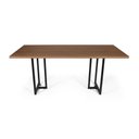 Ver imagem 3 de Mesa de Jantar Industrial Retangular 200x90cm 6 a 8 Lugares Atos MDF Noronha - Straub Web