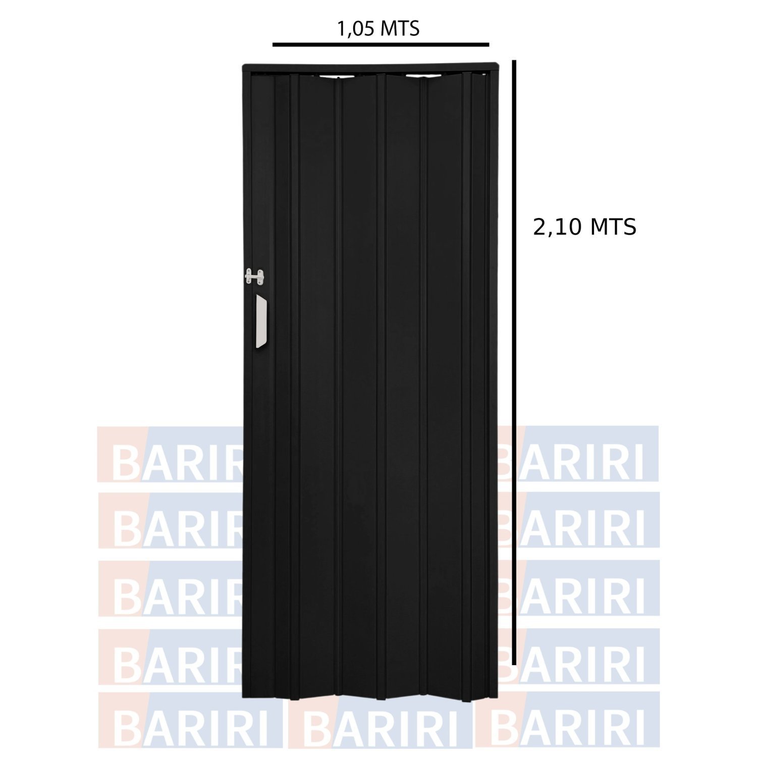 Porta Sanfonada PVC 210x1,05cm Bariri - 5