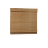 Persiana Romana Bambu Block 100larg X 220alt Natural - 3