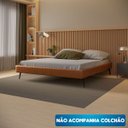 Ver imagem 2 de Base Bi Partida Slim Casal em Couro Ecológico Pu sem Cabeceira - Skybox
