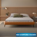 Ver imagem 3 de Base Bi Partida Slim Casal em Couro Ecológico Pu sem Cabeceira - Skybox