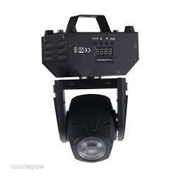 Mini Moving Beam 12w 1 Led Rgbw 3w Iluminação Profissional Dmx Balada Festa Dj Display Bivolt - 2