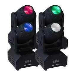 Mini Moving Beam 12w 1 Led Rgbw 3w Iluminação Profissional Dmx Balada Festa Dj Display Bivolt - 1