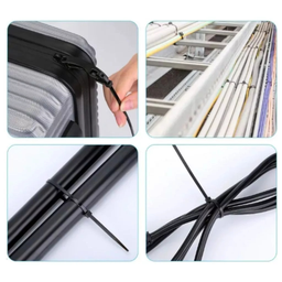Abraçadeiras Nylon Kit 300 Unidades de 3,6 x 10, 15 e  20cm Enforca Gato Presilha Fita  Reforçadas - 8