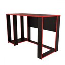Ver imagem 3 de Mesa Gamer Level Espaço para 2 Monitores e Cpu Preto/vermelho - Panorama Móveis