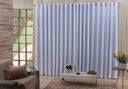 Ver imagem 1 de cortina para sala tecido semi blackout cinza claro 4,00x2,50