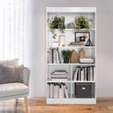 Ver mais imagens de Kit 2 Peças Escrivaninha com Estante Guaili Yescasa