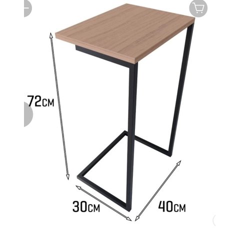 Mesa Lateral para Notebook Sala e Sofa