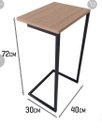 Ver imagem 1 de Mesa Lateral para Notebook Sala e Sofa