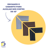 Moldura Rodameio Eva Autocolante Flexível Terra 5cmx8mm 10 Metros - Marrom - 4