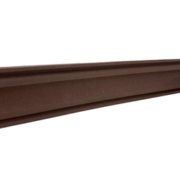 Moldura Rodameio Eva Autocolante Flexível Terra 5cmx8mm 10 Metros - Marrom - 2