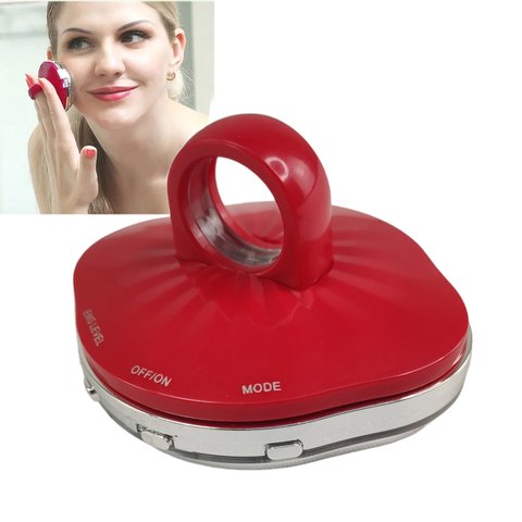 Massageador Facial Eletrico Manual Usb Pescoço 4 Modos Antienvelhecimento Anti Rugas Rejuvenecimento