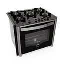 Ver imagem 2 de Fogão de Embutir 5 Bocas Fischer Gran Cheff Tripla Chama com Grill Mesa de Vidro