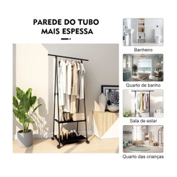 Arara Simples Multiuso:preto - 6
