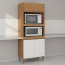 Ver imagem 1 de Torre Quente 2 Nichos 3 Portas 80cm Sabrina Soluzione Móveis