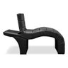 Maca Luxo Reclinável para Estética Facial Extensão Cílios Courino Preto Bz Home Decor - 4
