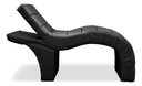 Ver imagem 3 de Maca Luxo Reclinável para Estética Facial Extensão Cílios Courino Preto Bz Home Decor