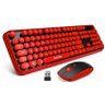 Teclado e Mouse Sem Fio Wireless 2,4ghz Sades V2020 - 1