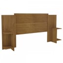 Ver imagem 2 de Cabeceira Queen Arizona 4 Prateleiras Cinamomo - Tcil Móveis