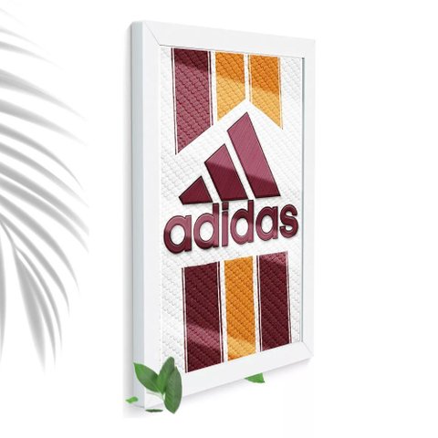 Quadro Decorativo Forum Bordô Sala Quarto +vidro 33x25 A4:branco