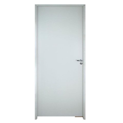 Porta Lisa Prime Batente Regulável 11-16 cm e Guarnição 82 x 2.10 Lado Esquerdo - Rodam