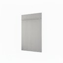 Ver imagem 3 de Painel Ripado para TV até 60 Polegadas com LED MDF 143cmx240cm Trento Cinza Bali