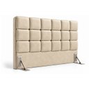 Ver imagem 3 de Cabeceira Cama Box King 193cm Estofada Bouclé Boss:Bege