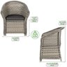 Conjunto Varanda Jardim Conforto Porto Rico Varanda Descanso Edicula - 2