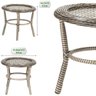 Conjunto Varanda Jardim Conforto Porto Rico Varanda Descanso Edicula - 3