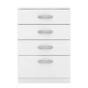Ver imagem 2 de Cômoda para Quarto 4 Gavetas Estrela Branco