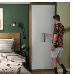 Guarda Roupa Modulado 2 Portas 2 Gavetas Sauá Yescasa - 1