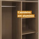 Ver mais imagens de Guarda Roupa Modulado 2 Portas 2 Gavetas Sauá Yescasa