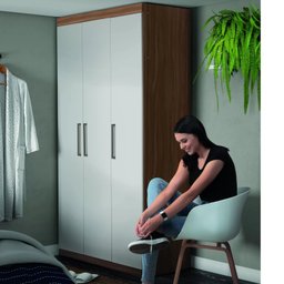 Guarda Roupa Modulado Casal 3 Portas 4 Gavetas Sauá Yescasa - 1