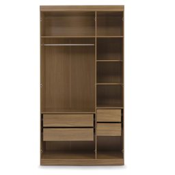 Guarda Roupa Modulado Casal 3 Portas 4 Gavetas Sauá Yescasa - 3