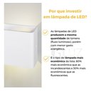 Ver imagem 4 de Kit 20 Arandela Led Efeito 2 Fachos Duplo 3w 3000k Opus - Branco