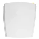 Ver imagem 1 de Assento Sanitário Poliester Nuage Branco para vaso Incepa com Ferragem Dourada