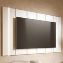 Ver imagem 6 de Painel Tv 75 Pol Suspenso 240cm com Led Gior Off White C05 - Mpozenato