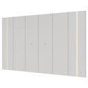 Ver imagem 2 de Painel Tv 75 Pol Suspenso 240cm com Led Gior Off White C05 - Mpozenato