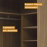 Guarda Roupa Modulado Canto 2 Portas 2 Gavetas Sauá YesCasa - 9