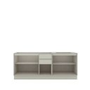 Ver imagem 3 de Balcão de Cozinha Fineze 5 Portas 2 Gavetas 100% MDF Areia Hp - Henn
