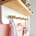 Ver imagem 6 de Cabideiro de Parede com Prateleira Auxiliar - Olivia