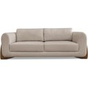 Ver imagem 7 de Sofa Jolie 3 Lugares 220cm Pes Boomerang Linho 214 Areia Ezz