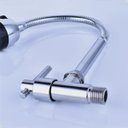 Ver imagem 2 de Torneira Gourmet Cozinha Flexível de Parede Metal Cromada